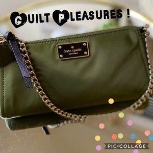 Kate Spade ♠️ Olive Clutch Purse